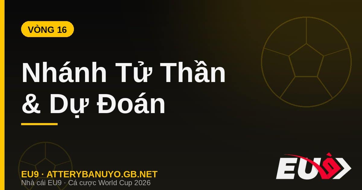 Lịch Đấu Tử Thần Vòng 16 Đội & Dự Đoán Nhánh Vào Chung Kết World Cup 2026